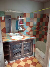 salle de bain chambre parentale